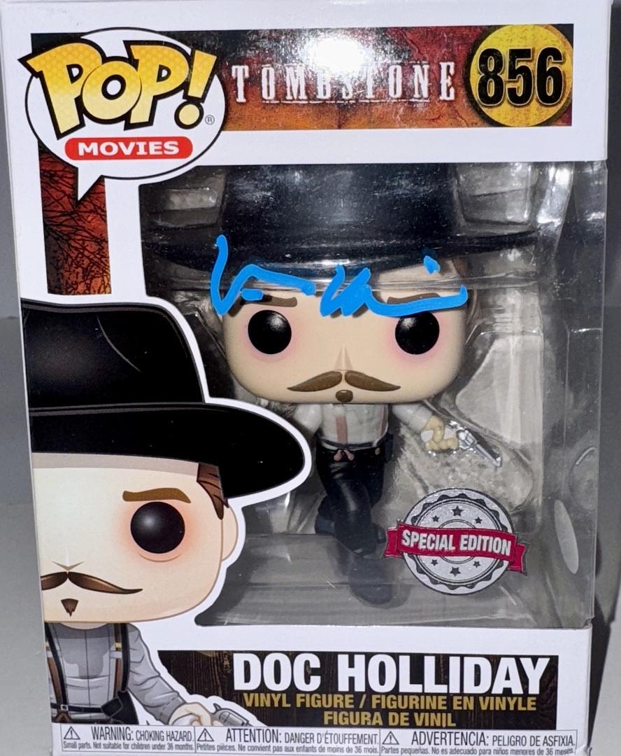 Val Kilmer Signed Funko Pop #856 "Doc Holliday" (Tombstone) *RARE* - JSA and Celebrity Authentics COA