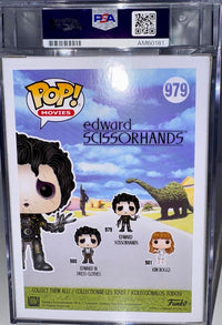 Johnny Depp Signed Encapsulated Funko Pop #979 Edward Scissorhands - JSA & PSA COA #2
