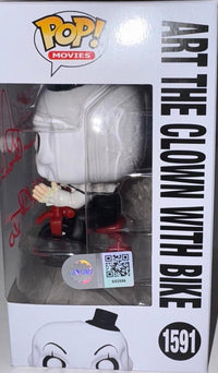 Daniel Roebuck Signed Funko Pop #1592 "Art The Clown" (Terrifier) w/Inscription - SWAU #03