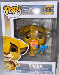Matthew Broderick Signed Funko Pop #496 "Simba" (Lion King) - Beckett COA #01