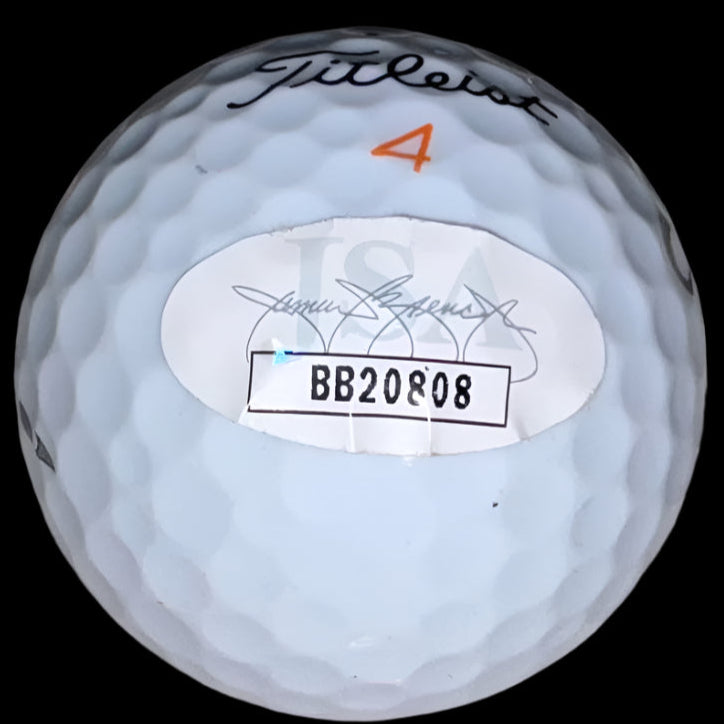 Jack Nicklaus Signed Masters Golf Ball - JSA COA
