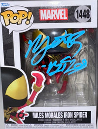 Nadji Jeter Signed Funko Pop #1448 "Miles Morales" (Spider-Man) - OC Celebrity Marketing