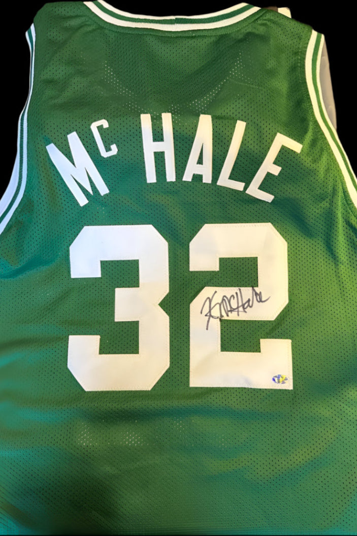 Kevin McHale Signed Custom Celtics Green Jersey - SureShot COA