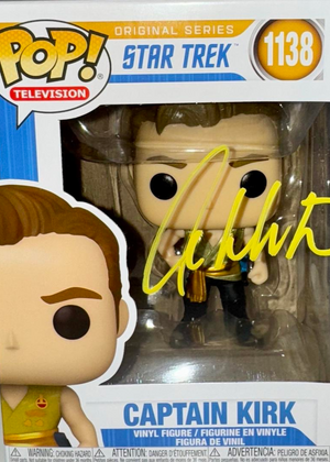 William Shatner Signed Funko Pop #1138 "Captain Kirk" (Star Trek) - JSA COA