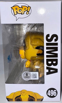 Matthew Broderick Signed Funko Pop #496 "Simba" (Lion King) - Beckett COA #01