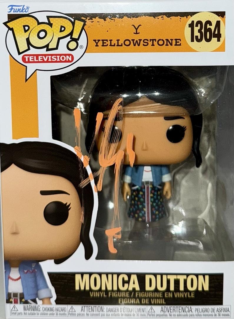 Kelsey Asbille Signed Funko Pop #1364 "Monica Dutton" (Yellowstone) - Beckett COA #03