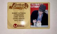 Robert Pattinson Signed Funko Pop #90 Cedric Diggory (Harry Potter) - Celebrity Authentics #01