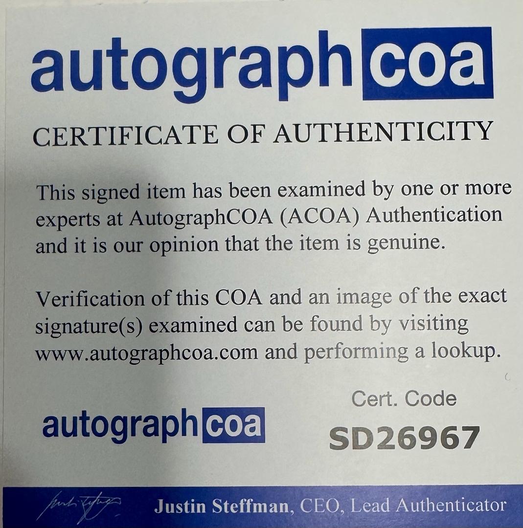 George Lucas Signed 8x10 Photo (Star Wars Empire Strikes Back) - ACOA