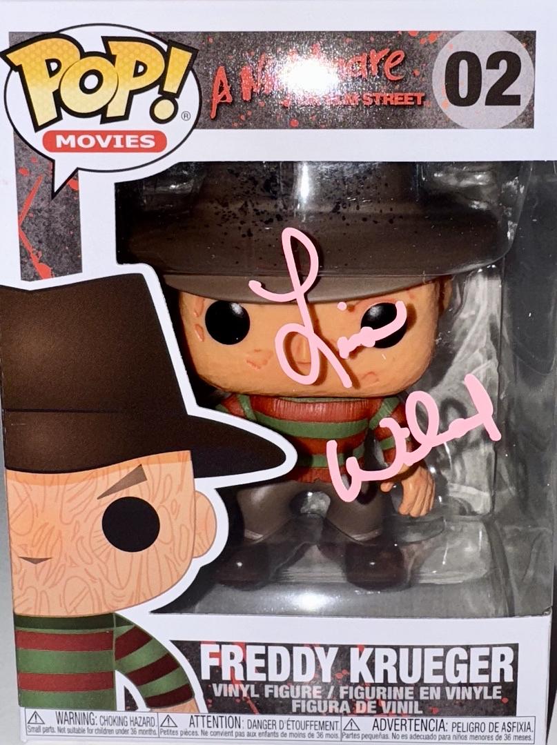 Lisa Wilcox Signed Funko Pop #02 Freddy Krueger (Nightmare On Elm Street)  - SWAU #03