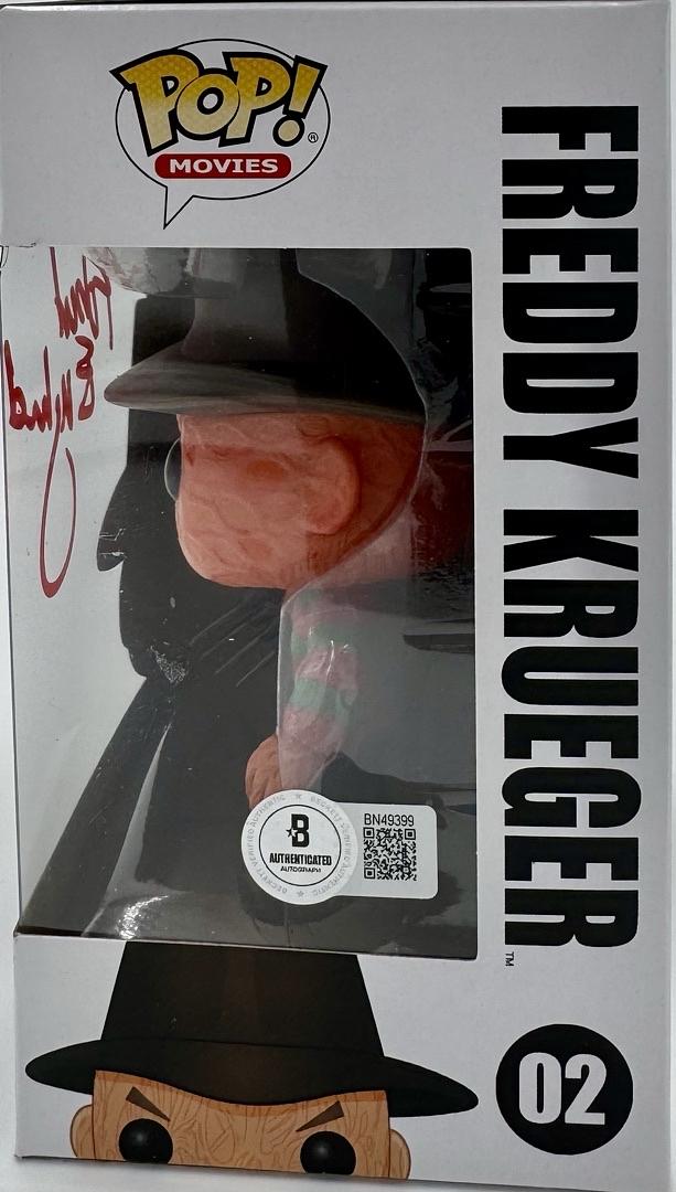 Robert Englund Signed Funko Pop #02 "Freddy Krueger" (Nightmare On Elm Street) - Beckett COA #02