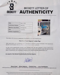 Harrison Ford Signed Funko Pop #477 "Deckard" Blade Runner - Beckett COA w/full letter of authenticity