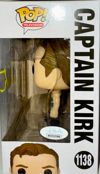 William Shatner Signed Funko Pop #1138 "Captain Kirk" (Star Trek) - JSA COA