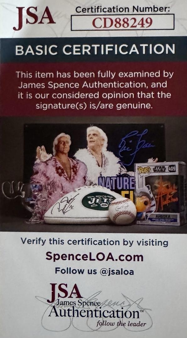Robert Davi Signed 8x10 JSA COA (Bond)