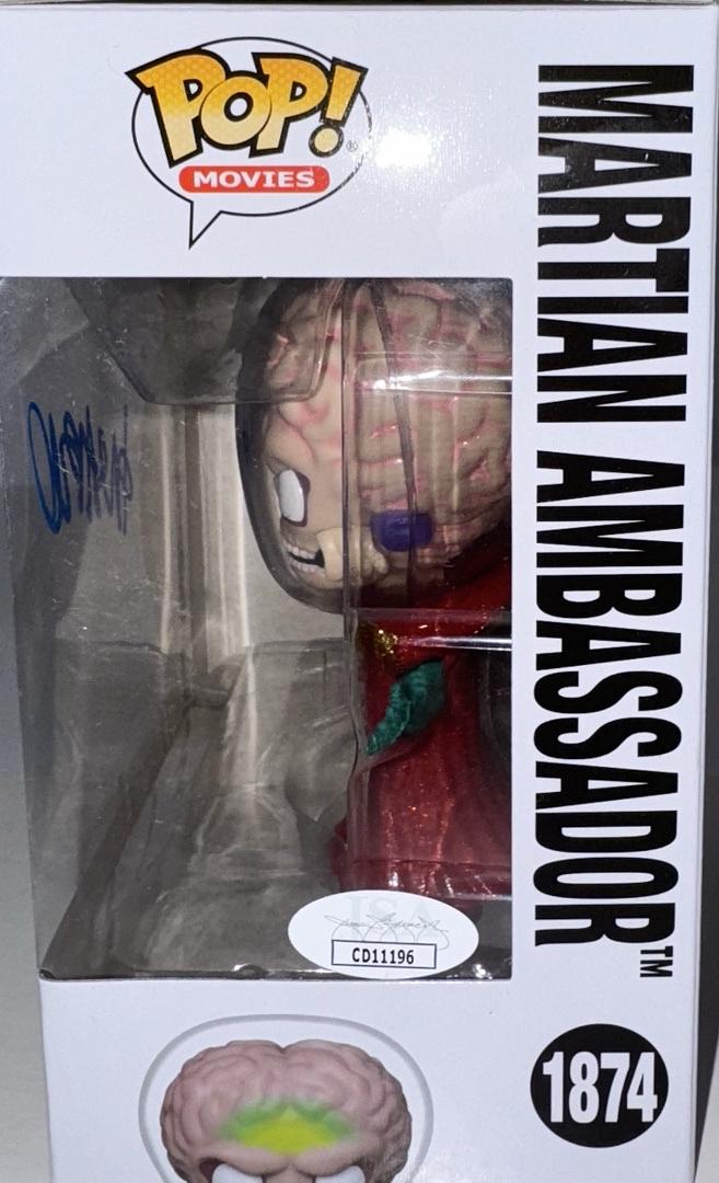 Kristen Bell Signed Funko Pop  #1874 Martian Ambassador (Mars Attacks) - JSA COA