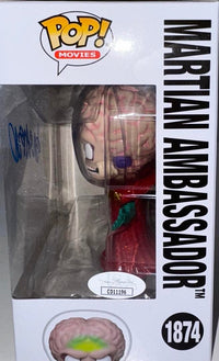 Kristen Bell Signed Funko Pop  #1874 Martian Ambassador (Mars Attacks) - JSA COA