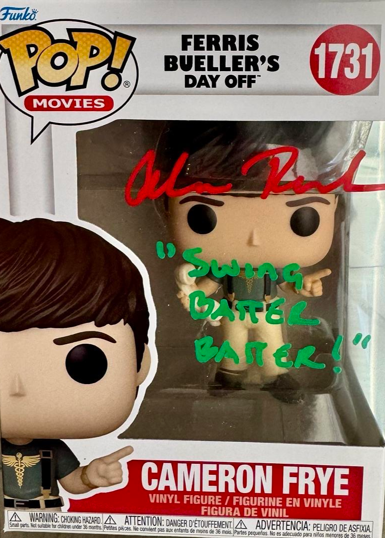 Alan Ruck Signed Funko Pop #1731 "Cameron Frye" (Ferris Bueller) w/Quote - JSA COA #06