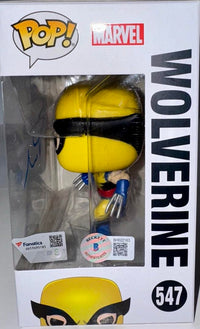 Hugh Jackman Signed Funko Pop #547 "Wolverine" Marvel -  Beckett & Fanatics COA