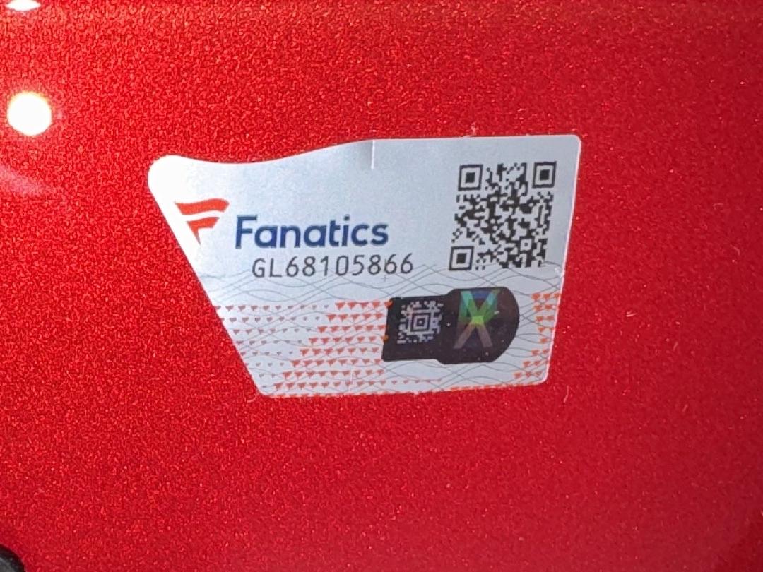 Tom Brady Autographed Full Size Replica Speed Helmet - Fanatics COA