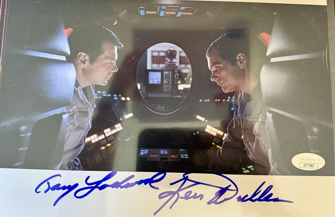 Gary Lockwood & Keir Dullea Signed 8x10 Photo (Space Odyssey) - JSA COA