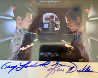 Gary Lockwood & Keir Dullea Signed 8x10 Photo (Space Odyssey) - JSA COA