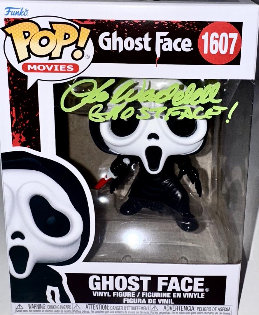 Lee Waddell Signed Funko Pop #1607 "Ghost Face" (Scream) - OC Celebrity Marketing