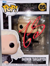 Matt Smith Signed Funko Pop #05 Daemon Targaryen (GOTG - House Of The Dragon)  - JSA COA #04