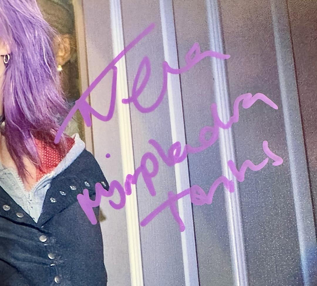 Natalia Tena inscribed "Nymphadora Tonks" (Harry Potter) Signed 8x10 - SWAU