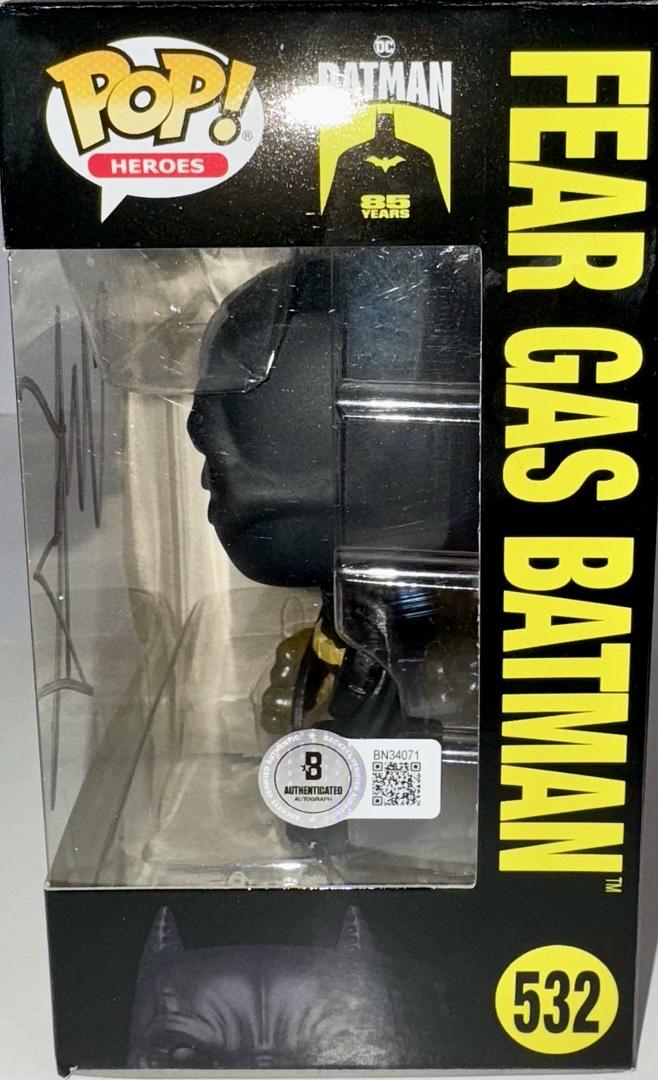 Christian Bale Signed Funko Pop #532 "Batman" - Beckett COA