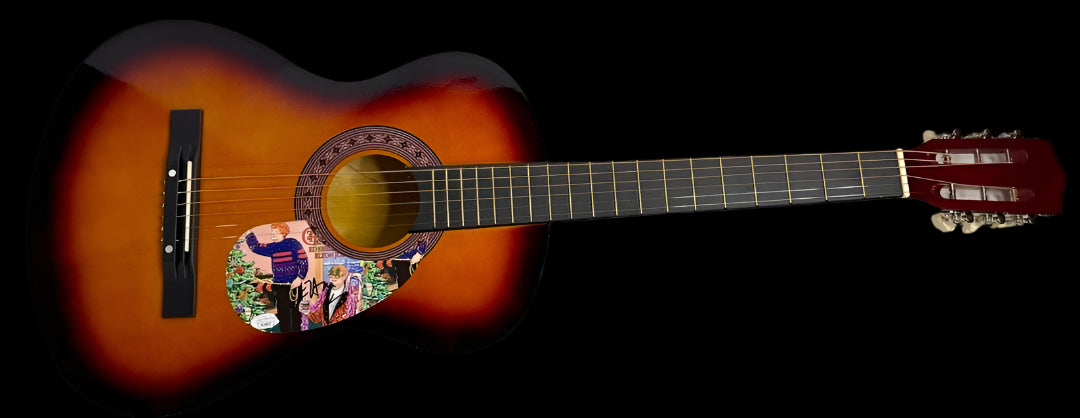 Elton John Signed Guitar - JSA COA #01