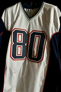 Danny Amendola Signed Custom White Patriots Jersey w/ "2x SB Champs" Inscription - JSA COA