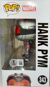 Michael Douglas Signed Funko Pop #343 "Hank Pym" (Ant-Man) - Beckett COA #03