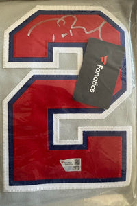 Tom Brady Autographed Mitchell & Ness Authentic Montreal Expos Jersey Fanatics COA