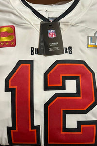 Tom Brady Autographed Tampa Super Bowl Jersey w/ "7x SB Champs" Inscription Fanatics COA