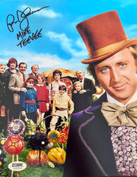 Paris Themmen Signed 8x10 Photo (Willy Wonka & The Chocolate Factory) - Zobie COA