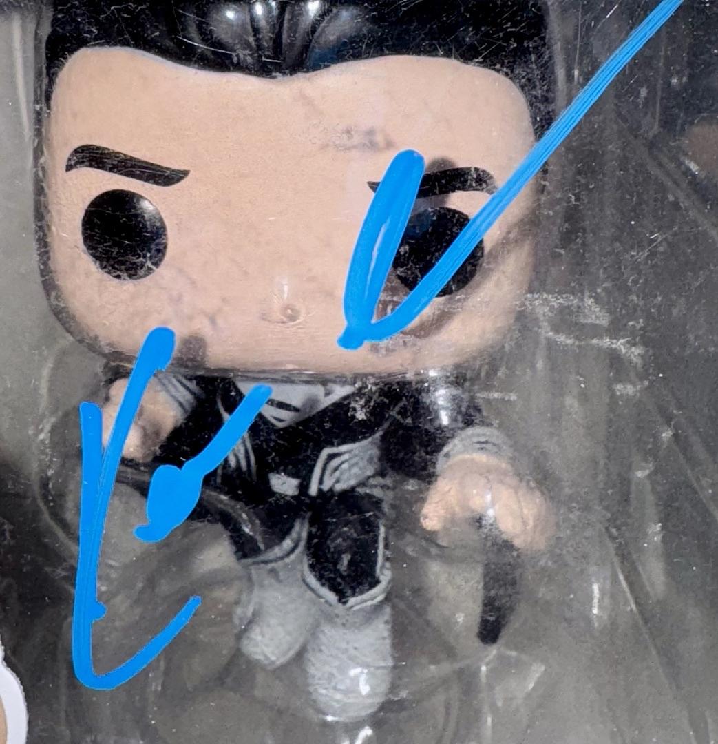 Kevin Costner Signed Funko Pop #1123 Superman Justice League - JSA COA
