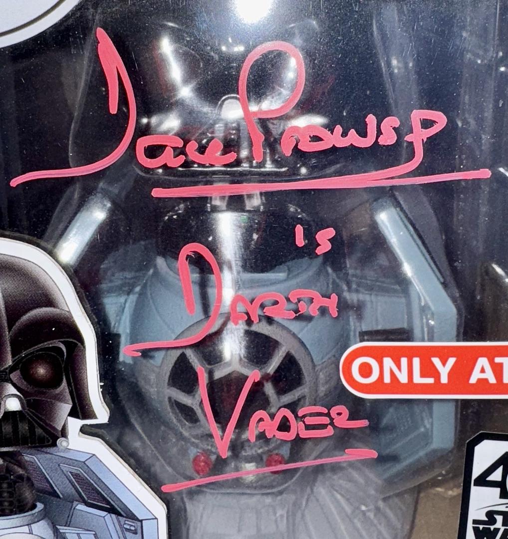 David Prowse Signed Funko Pop #176 "Darth Vader" (Star Wars) *RARE* - Beckett COA