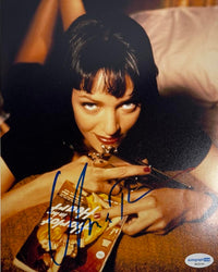 Uma Thurman Signed 8x10 Photo (Pulp Fiction) - ACOA