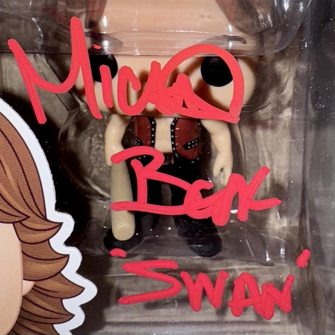 Michael Beck Signed Funko Pop #864 "Swan" (The Warriors) - Beckett COA #04