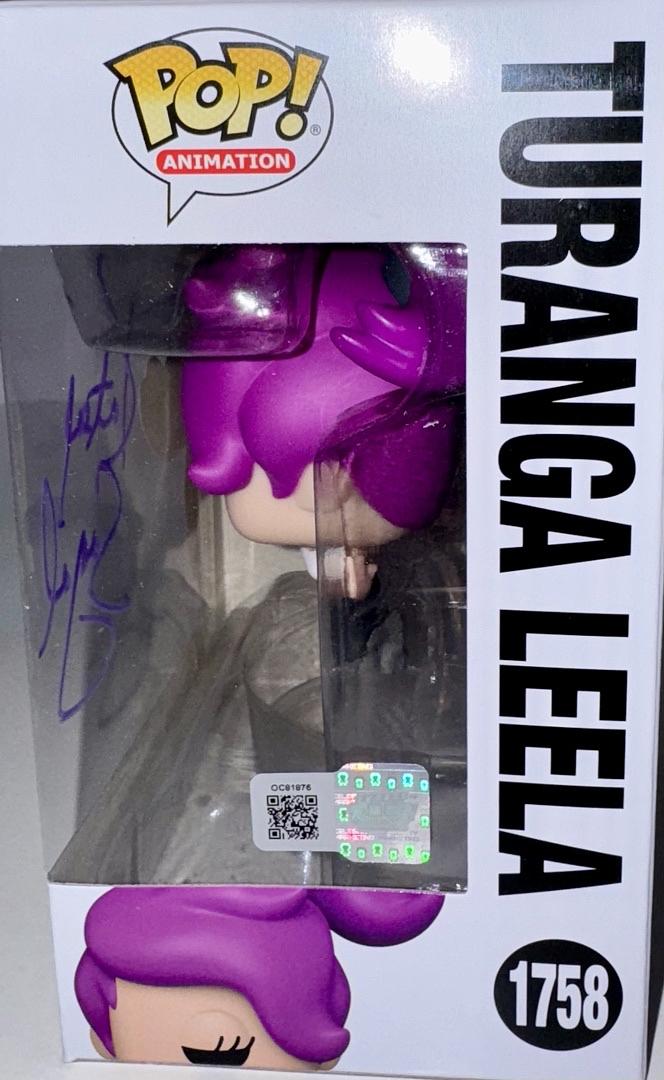 Katey Sagal Signed Funko Pop #1758 "Turanga Leela" (Futurama) - OC Celebrity Marketing #01