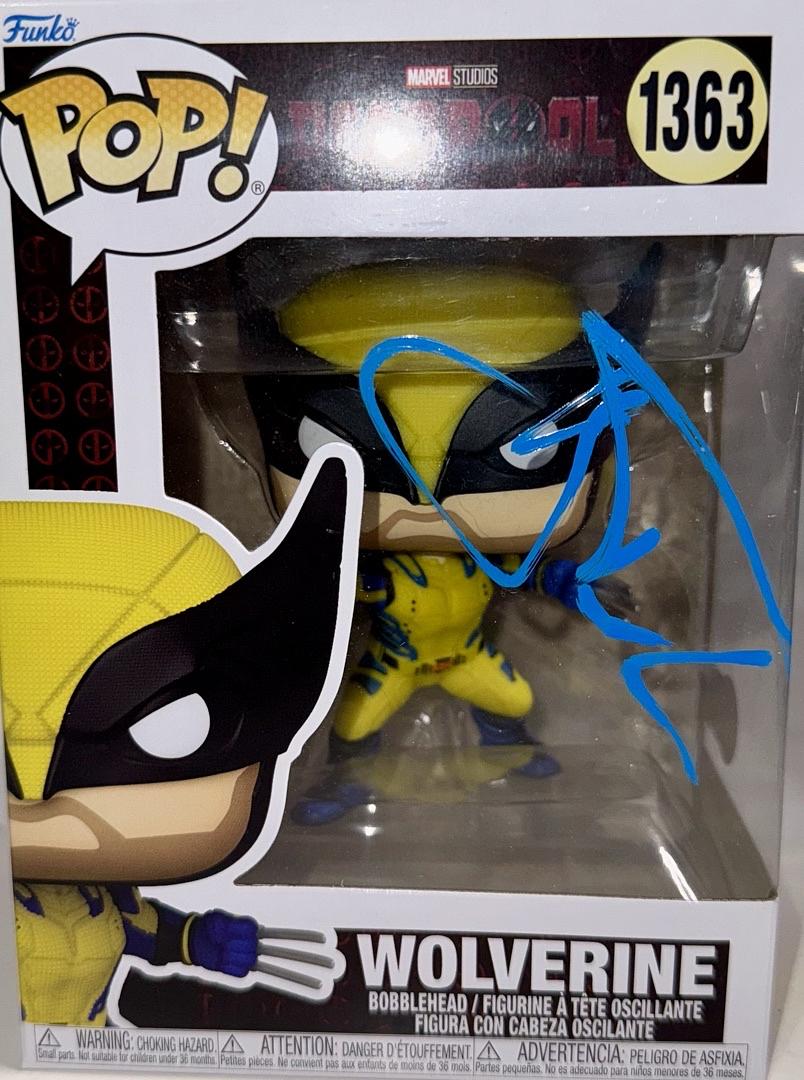 Hugh Jackman Signed Funko Pop #1363 "Wolverine" Deadpool -  Beckett COA