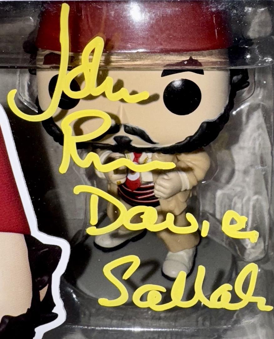 John Rhys-Davies Signed Funko Pop #1352 "Sallah" (Indiana Jones) - Zobie COA