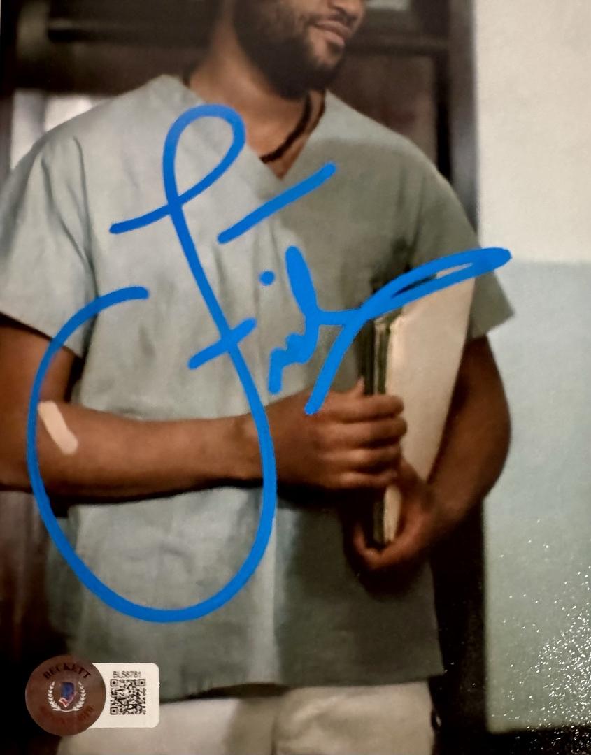 Laurence Fishburne & Heather Langenkamp Signed 8x10 Photo (Nightmare On Elm Street) - Beckett COA