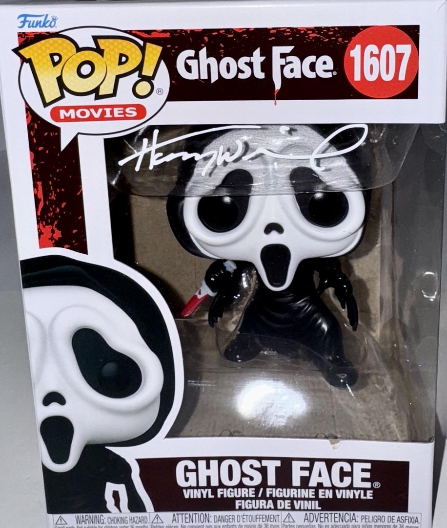 Henry Winkler Signed Funko Pop #1607 "Ghost Face" (Scream) - Schwartz COA