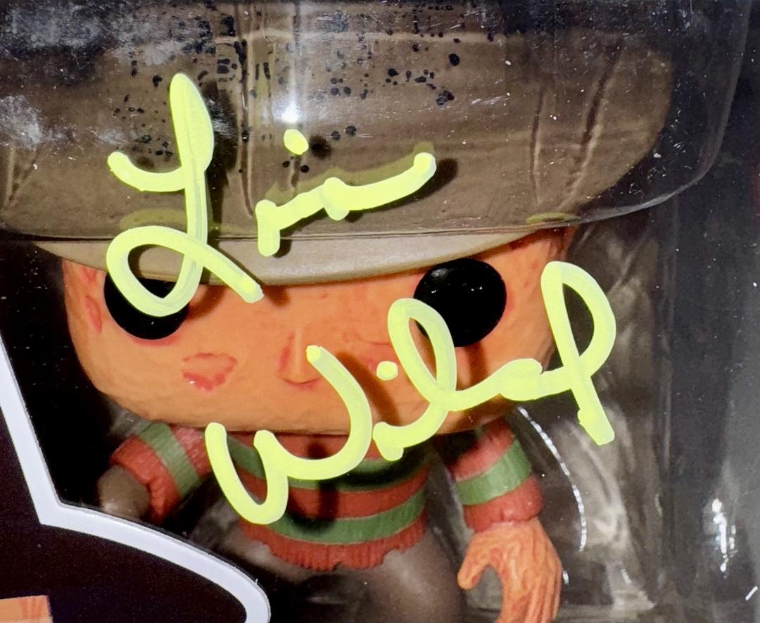 Lisa Wilcox Signed Funko Pop #02 "Freddy Krueger" (Nightmare On Elm Street) - SWAU #01