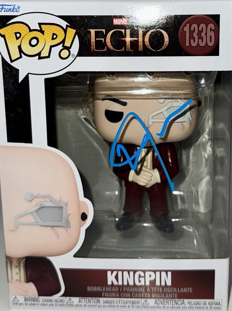 Vincent D'Onofrio Signed Funko Pop #1336 "Kingpin" (Echo) - Beckett COA