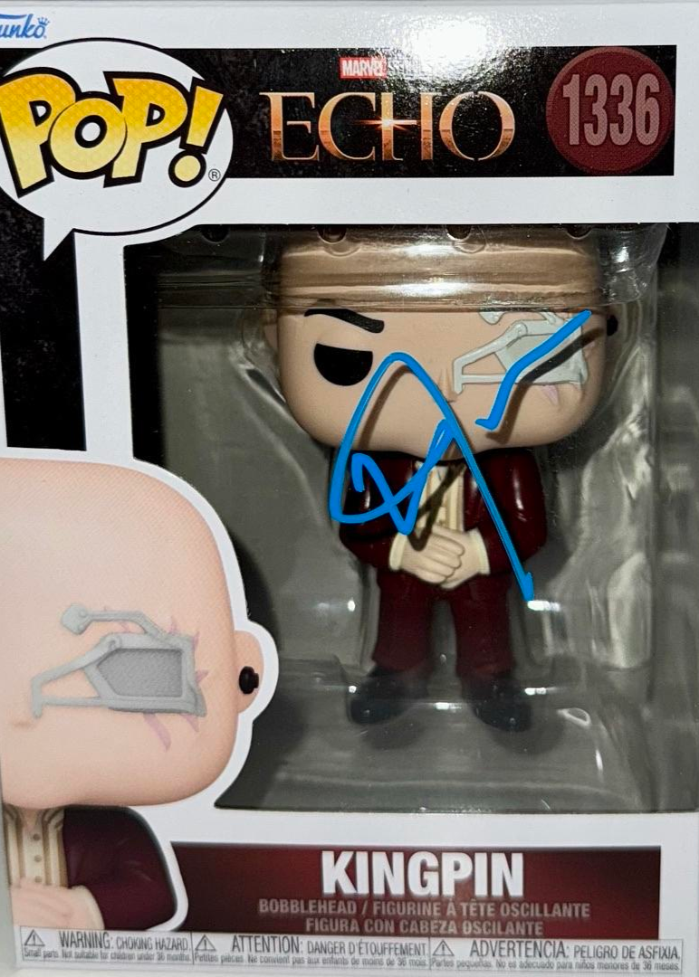 Vincent D'Onofrio Signed Funko Pop #1336 "Kingpin" (Echo) - Beckett COA