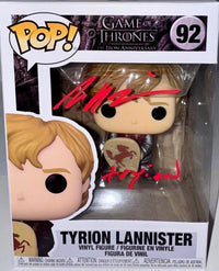 Peter Dinklage Signed Funko Pop #92 "Tyrion Lannister" (Game Of Thrones) - Beckett COA