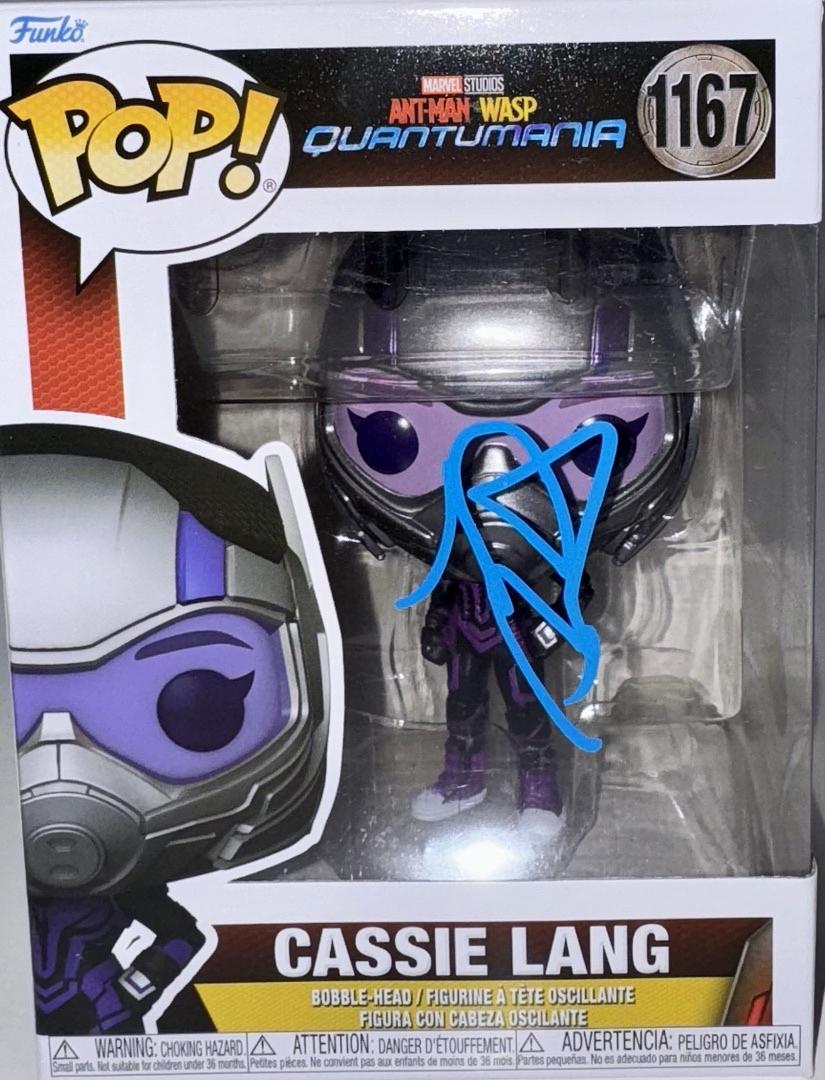 Kathryn Newton Signed Funko Pop #1167 "Cassie Lang" (Ant-Man) - Beckett COA