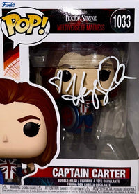Hayley Atwell Signed Funko Pop #1033 Captain Carter (Doctor Strange)  - JSA COA