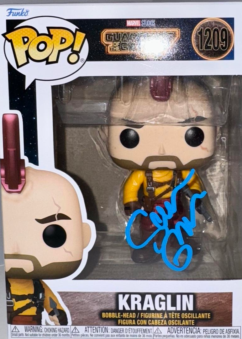 Sean Gunn Signed Funko Pop #1209 "Kraglin" (GOTG) - Beckett COA
